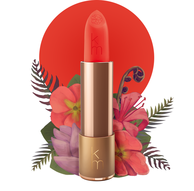KM 08 Coral Dawn natural  creamy long lasting lipsticks