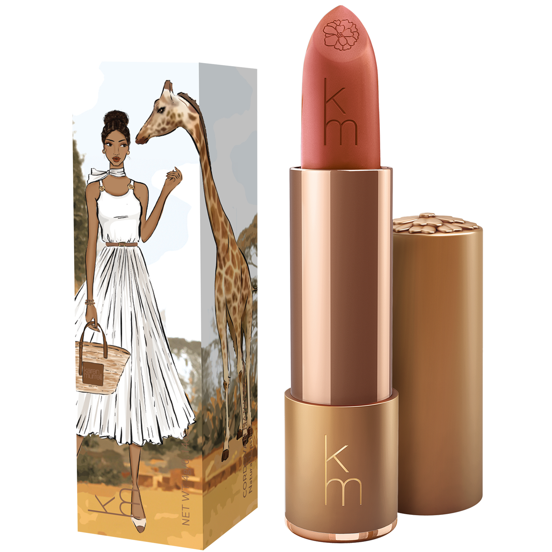 Nude lipstick and box 