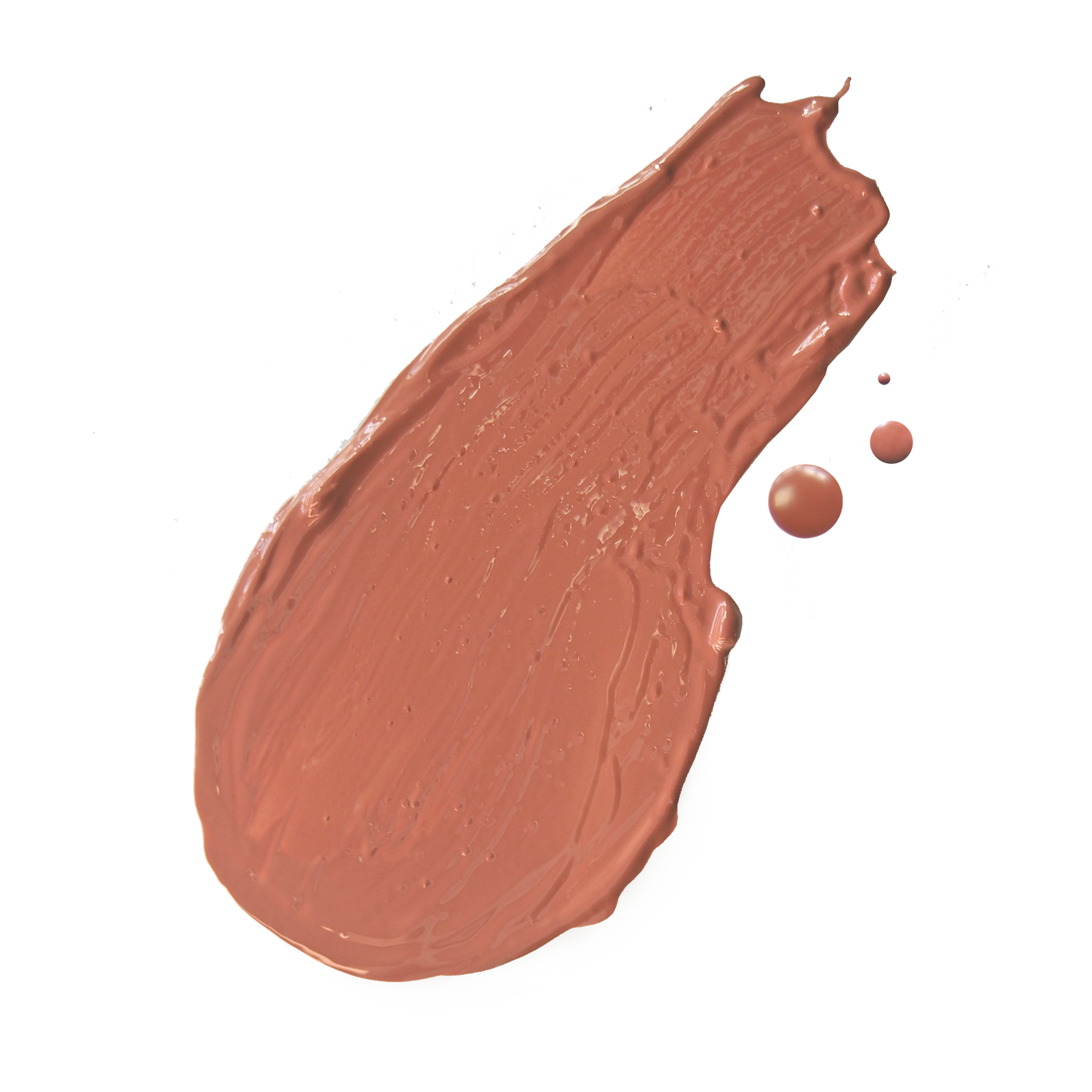 swatch of nude lipstick